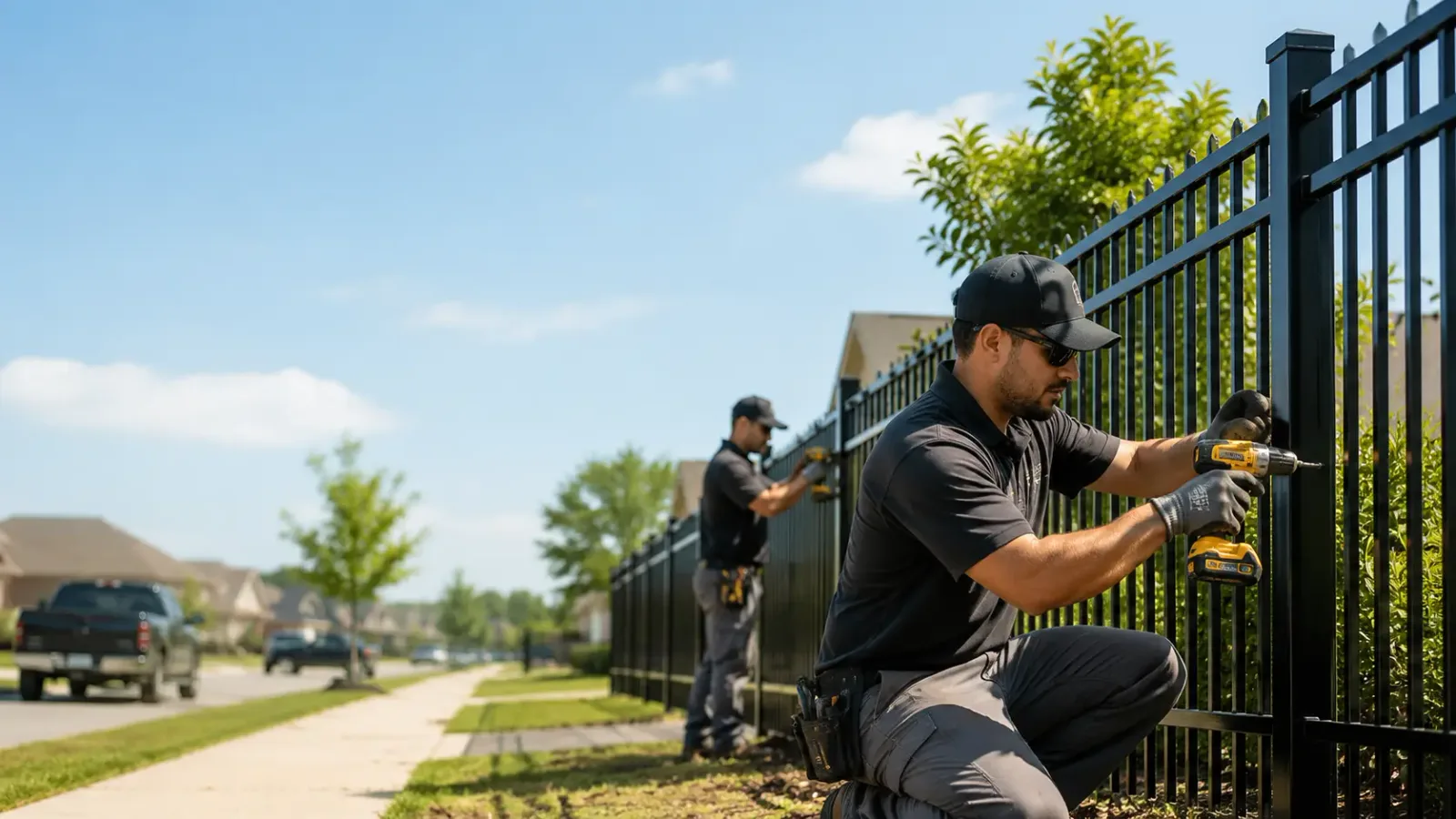 Metal Fence Installation in Newberg, OR